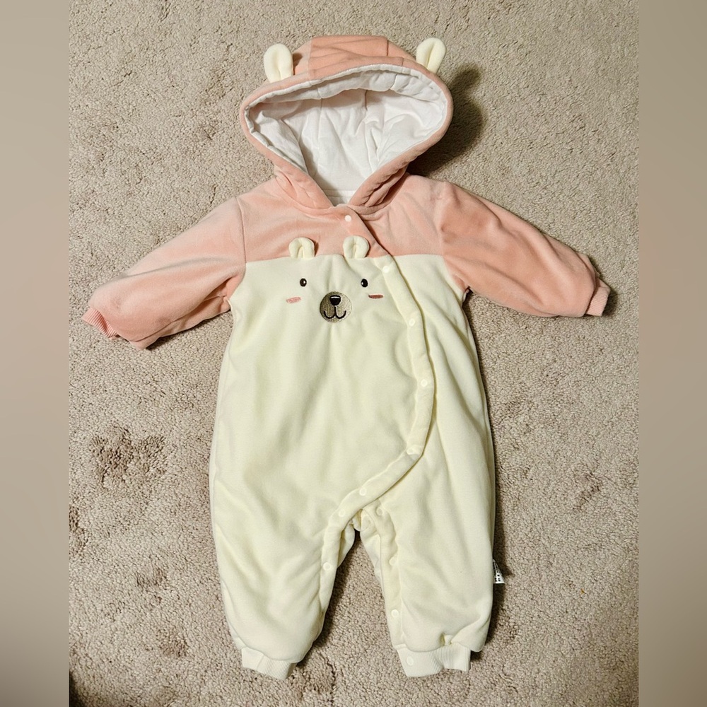 NWOT Balabala Baby Bear Bunting Suit (6-12 months, 73/44 cm)